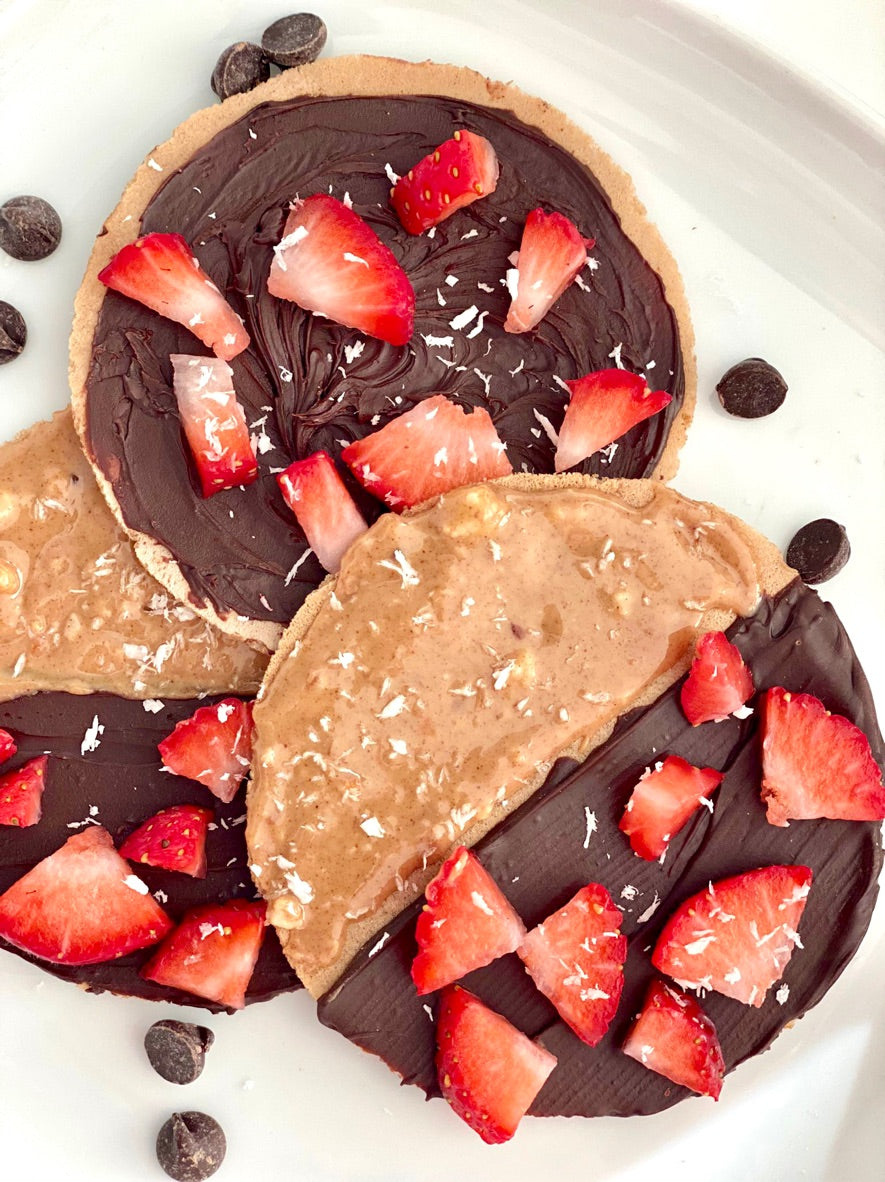 Snack with Coffee Amaranth Wafers